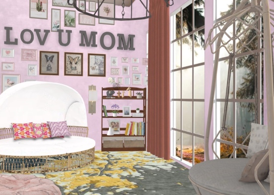 dream room for my dear mother  Design Rendering
