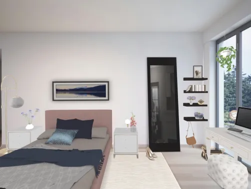 single woman bedroom