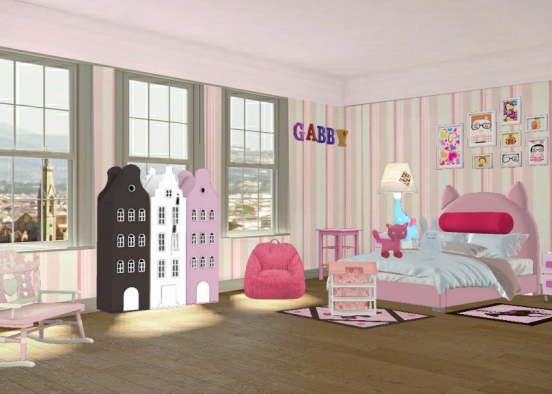 Gabbys room Design Rendering