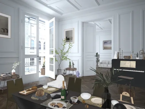 Living and Dining room