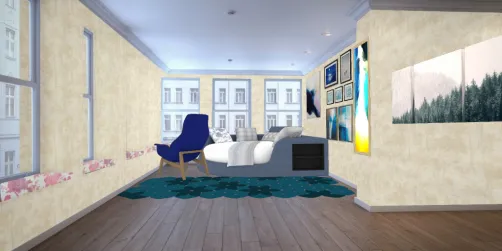 Corner room