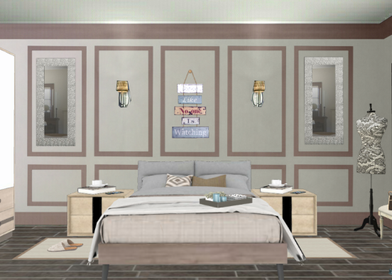 Bedroom 💤 Design Rendering
