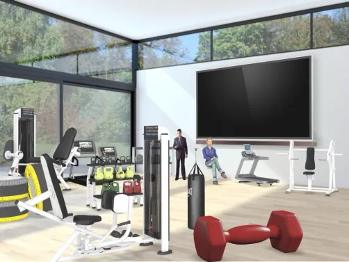 salle de musculation 