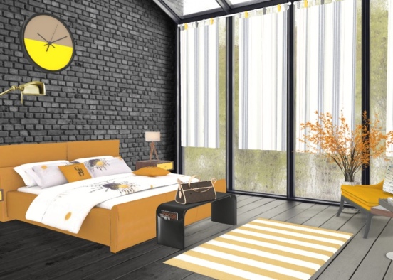 Dormitorio principal⛰ Design Rendering