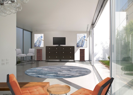 LaWan’s Living Room Design Rendering