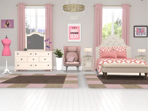 Pink Bedroom