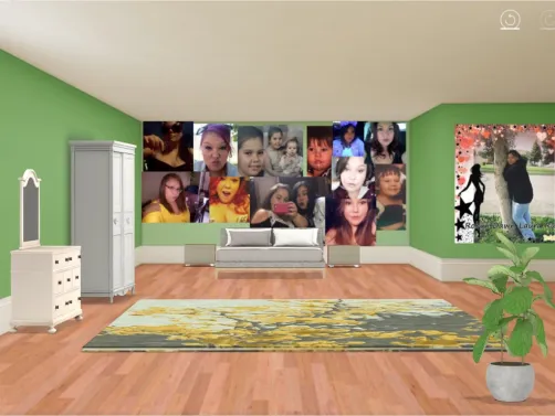 This is my daughter, Robyn Dawn Laura. She is now 30 years old. This room is one of 6 that will be done for my children. 