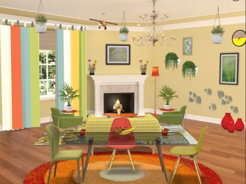 Orange, Green, & Yellows all wrapped up in one..... or should I say two? 