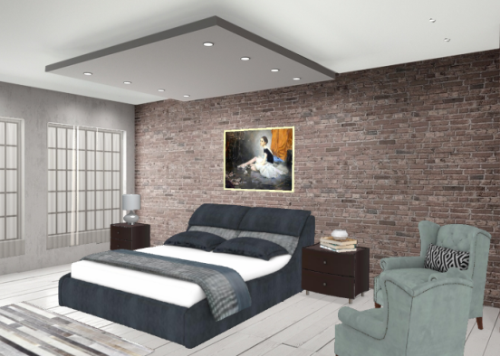 Vanshi bedroom Design Rendering