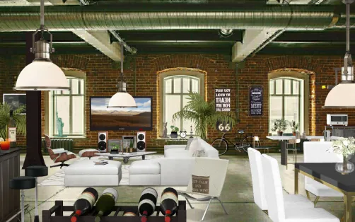 Loft industrial en NYC 1986