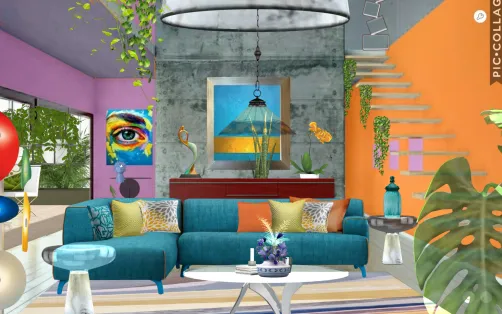 Full color house