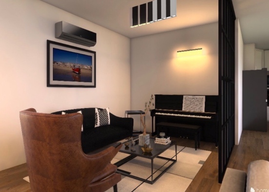Piano in the House  Design Rendering