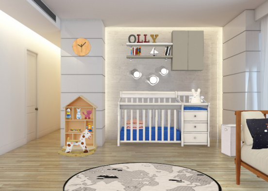 Olly's room Design Rendering