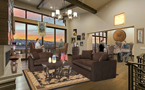New york country club apartment 