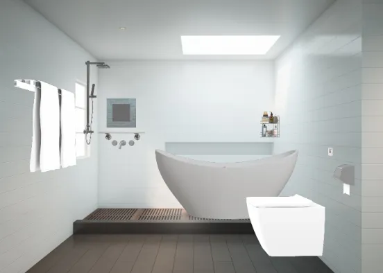 Ванная комната "карпе"  Design Rendering