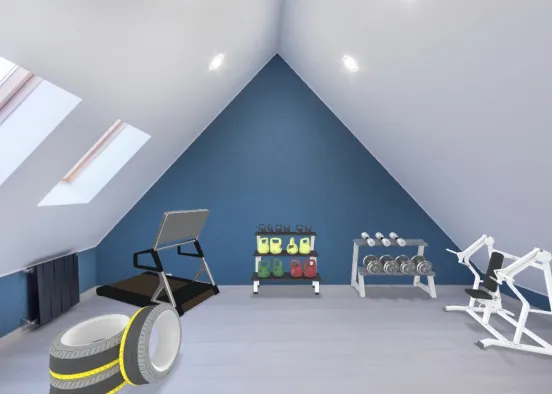 the gym 😊  Design Rendering