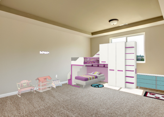 I wish this was my room when I was little  Design Rendering