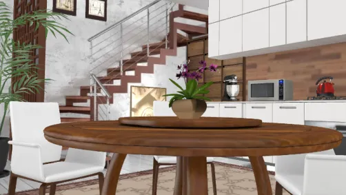 There's all you need, in a duplex room ...