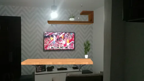 Sala painel t v
