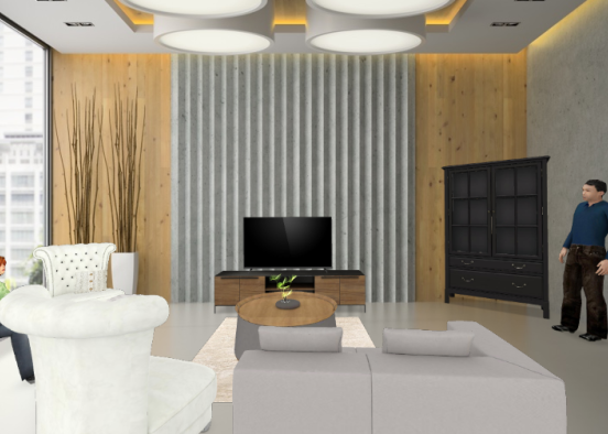 Living Room 😅 Design Rendering