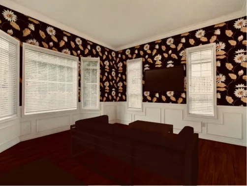 Old Fashioned Living Room