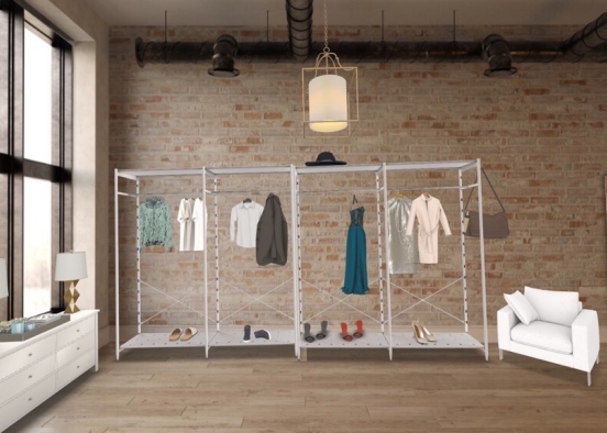 dressing room ❤️ Design Rendering