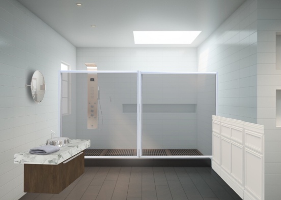 la salle de bain Design Rendering