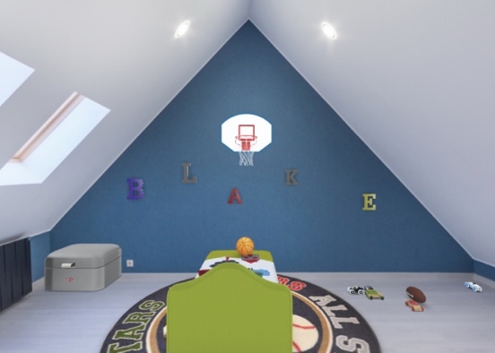 Blake’s room Design Rendering