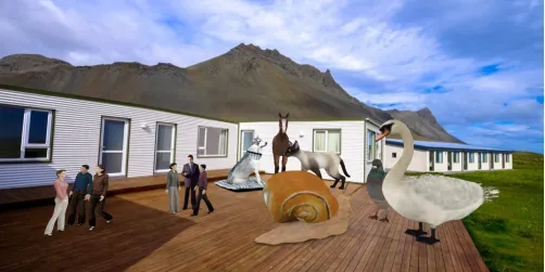 Animals will take over 