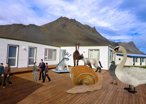 Animals will take over  Design Rendering