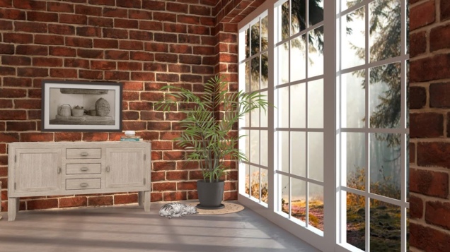 airy hallway 
