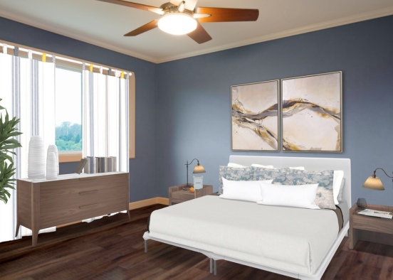 Master bedroom | house Series  Design Rendering