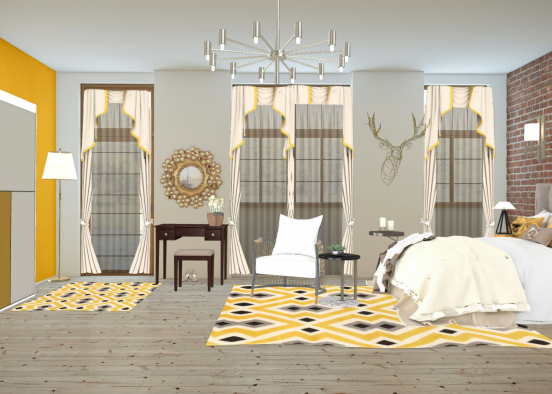 Chambre abygaelle Design Rendering