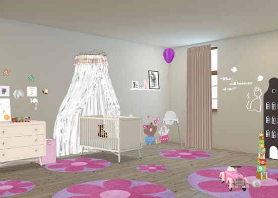 Chambre bb abygaelle(nora)  Design Rendering