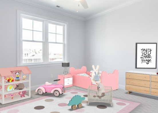 Alessia’s bedroom  Design Rendering