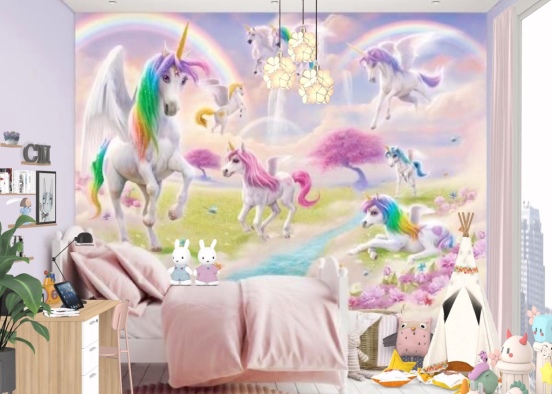 unicorns Design Rendering
