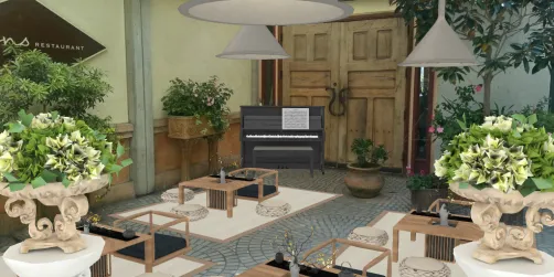 "Outdoor Restaurant Cafe"