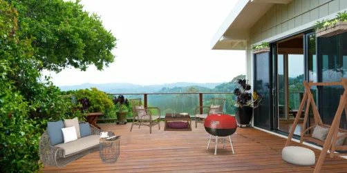 "Outdoor Balcony"
