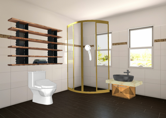 Mini bathroom :p Design Rendering