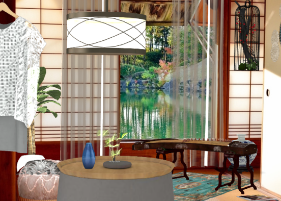 The japanese room  Design Rendering