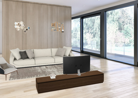 Il soggiorno  Design Rendering