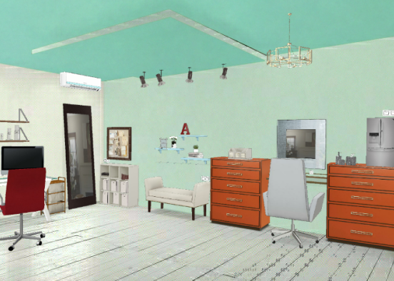 New filming and beauty room Design Rendering