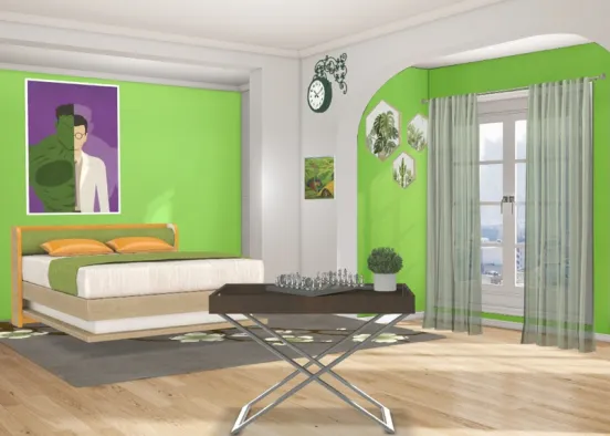 too much green? Design Rendering