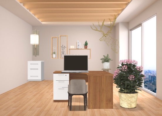 chilled office Design Rendering