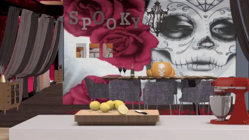 Spooky season 2 🎃 – dining and kitchen