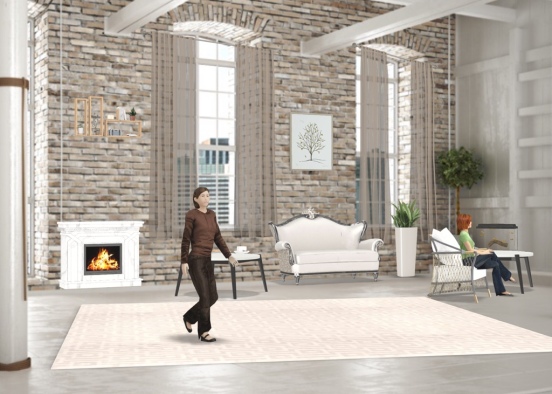 #living room #lovet Design Rendering