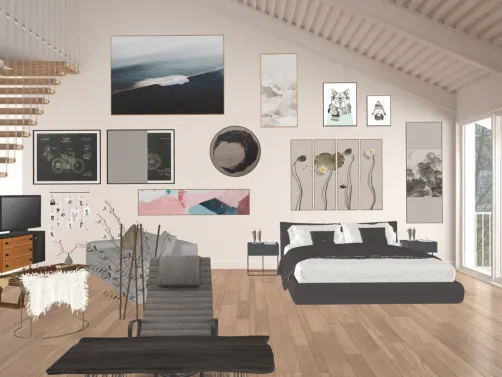 Modern Hotel Room