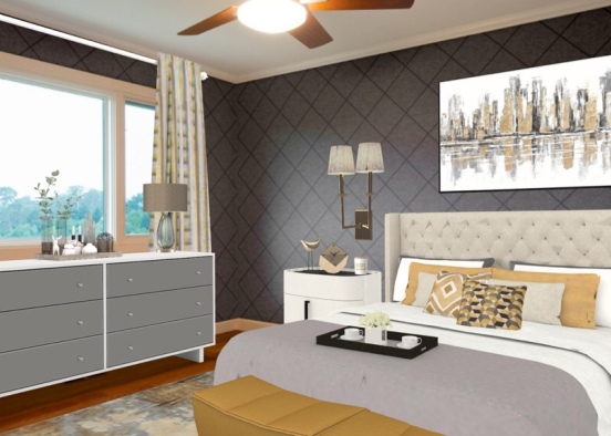 Bedroom Oasis Design Rendering