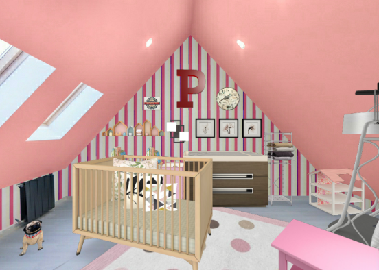 Penelope's pink world Design Rendering