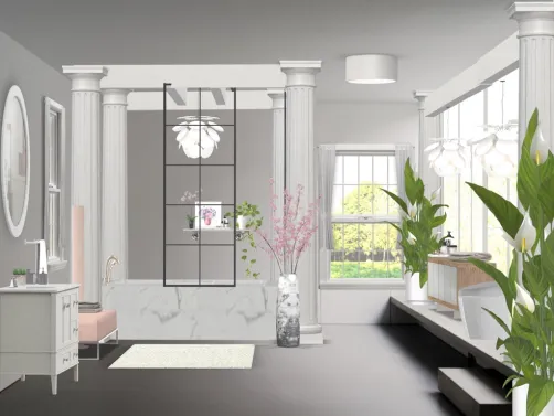 Baño elegante 